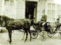 Geschichte Fotos - Referenzfoto &middot; Pferdefuhrwerk aus den 1910er