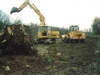 Geschichte Fotos - Referenzfoto &middot; Bagger aus den 1980er