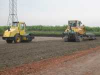 Schweinemaststall, Lichtenw�rth, M�llner (2008/2009) - Referenzfoto &middot; Unterbau f�r Betonplatte herstellen