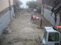 Baul�cke samt Unterfangung am Neufelder See, Tauber (2008) - Referenzfoto &middot; Beidseitige Unterfangungsarbeiten