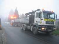 Baul�cke samt Unterfangung am Neufelder See, Tauber (2008) - Referenzfoto &middot; Unsere Kran-LKW beliefern die Baustelle