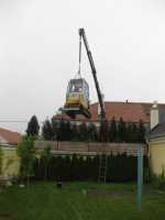 Schwimmbadaushub mit Kleinger�t (2009) - Referenzfoto &middot; 