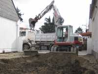 Unterbau f�r Pflasterung, Spenglerei und Dachdeckerei Lang, Lichtenw�rth (2009) - Referenzfoto &middot; 
