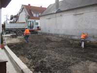 Unterbau f�r Pflasterung, Spenglerei und Dachdeckerei Lang, Lichtenw�rth (2009) - Referenzfoto &middot; 