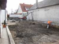 Unterbau f�r Pflasterung, Spenglerei und Dachdeckerei Lang, Lichtenw�rth (2009) - Referenzfoto &middot; 